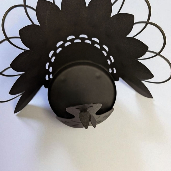 Yankee Candle Turkey Leaves Jar Candle Holder for Medium or Large Jars (New) - Picture 7 of 7